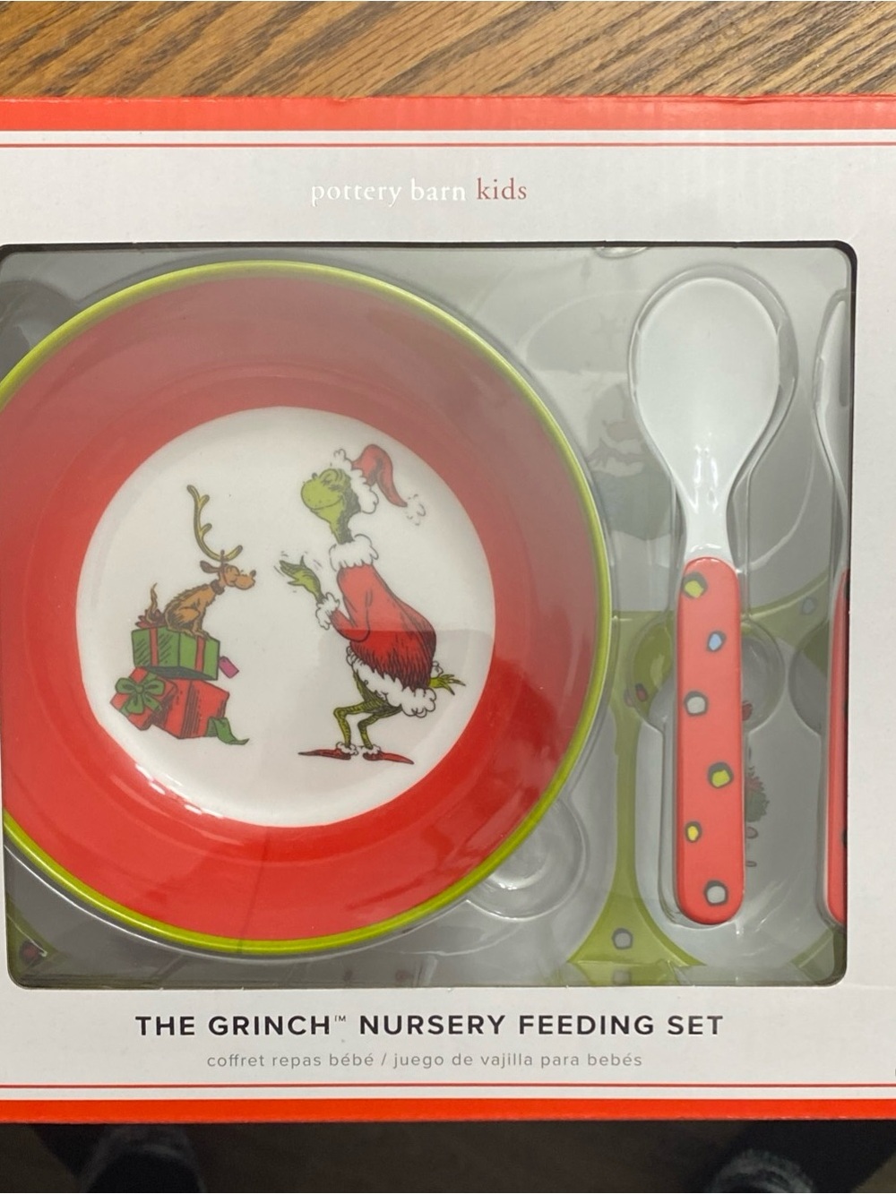 Packaging for children's dish set